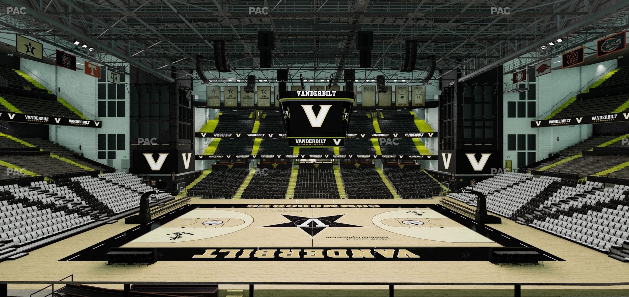 Memorial Gym - Section 2 I Seat View