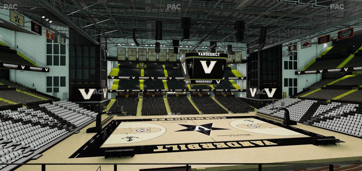 Memorial Gym - Section 2 J Seat View