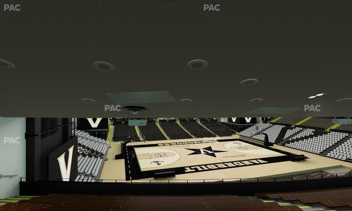 Memorial Gym - Section 2 K Seat View