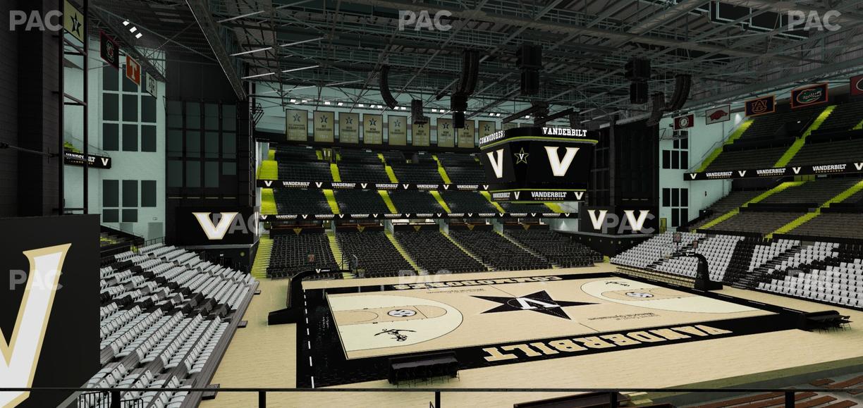 Memorial Gym - Section 2 K Seat View