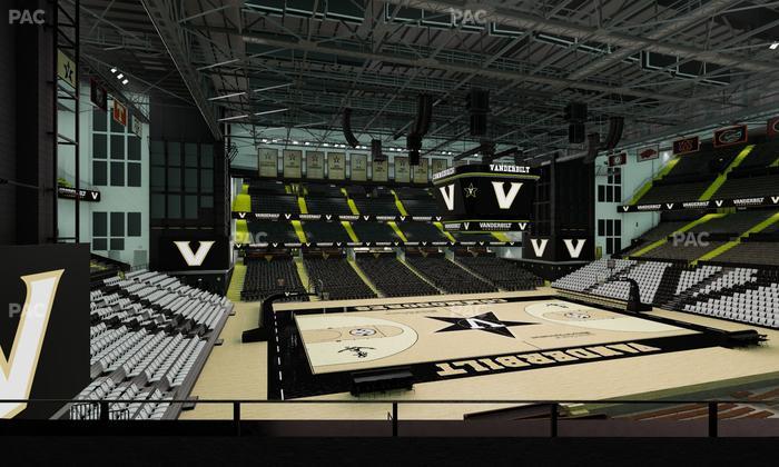 Memorial Gym - Section 2 K Seat View