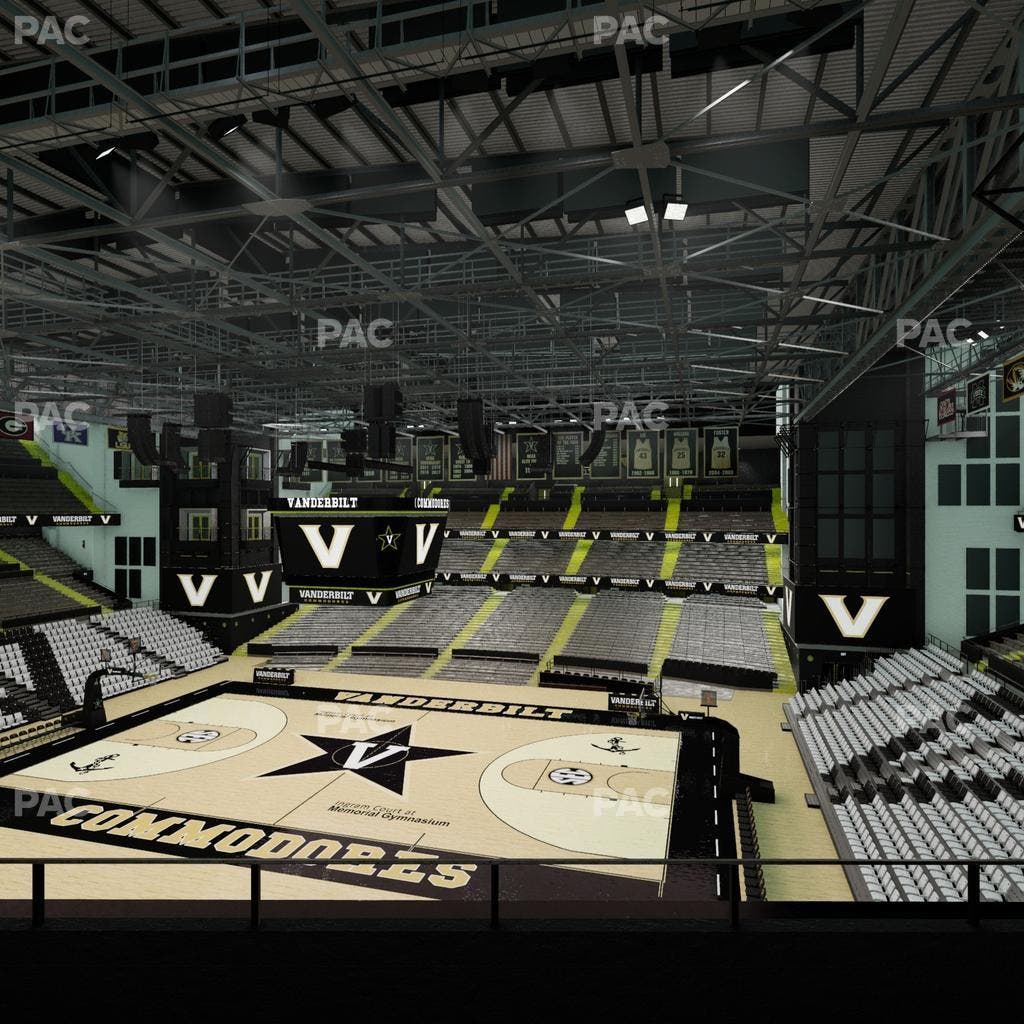 Memorial Gym - Section 3 A Seat View