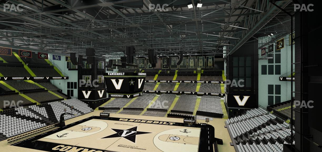Memorial Gym - Section 3 A Seat View