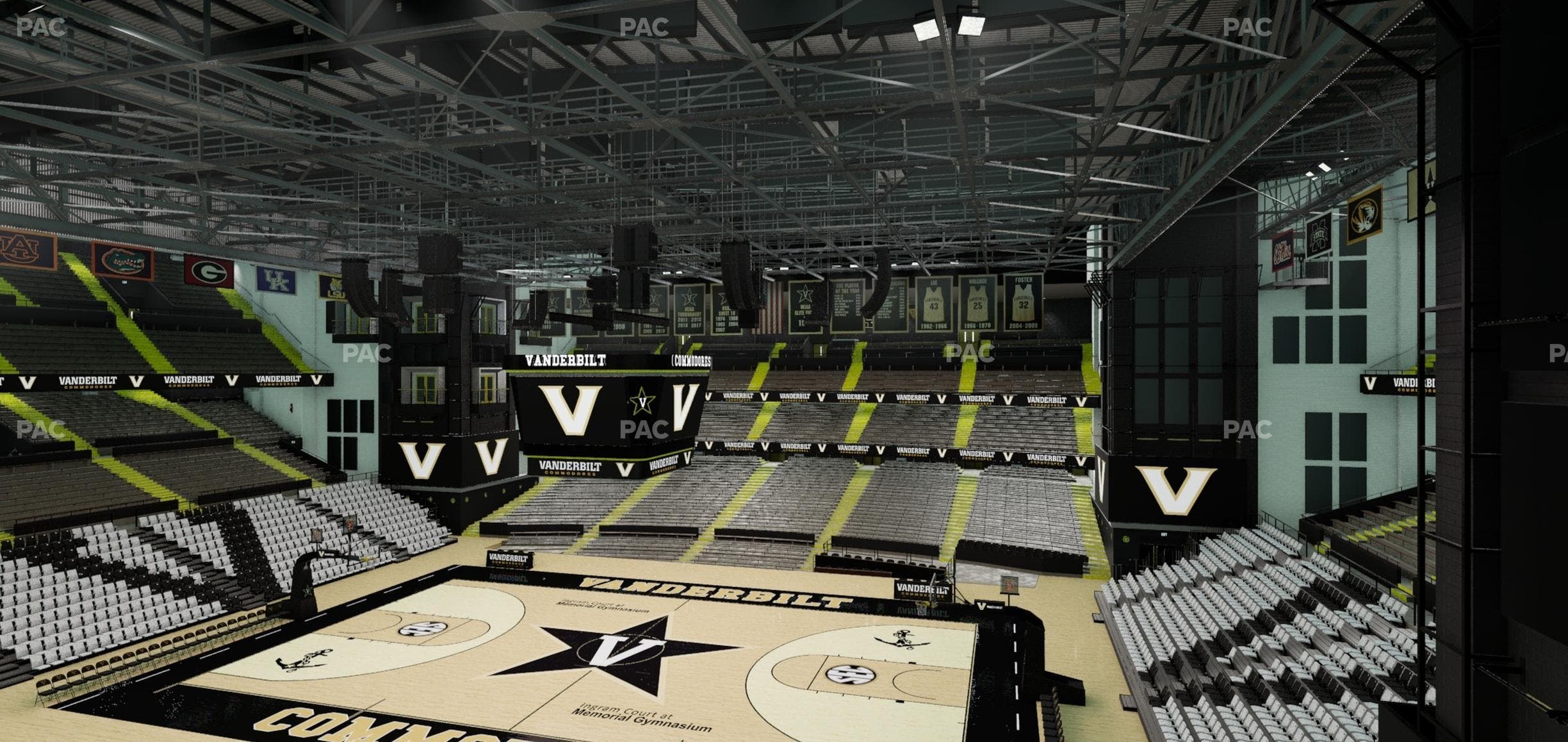 Memorial Gym - Section 3 A Seat View