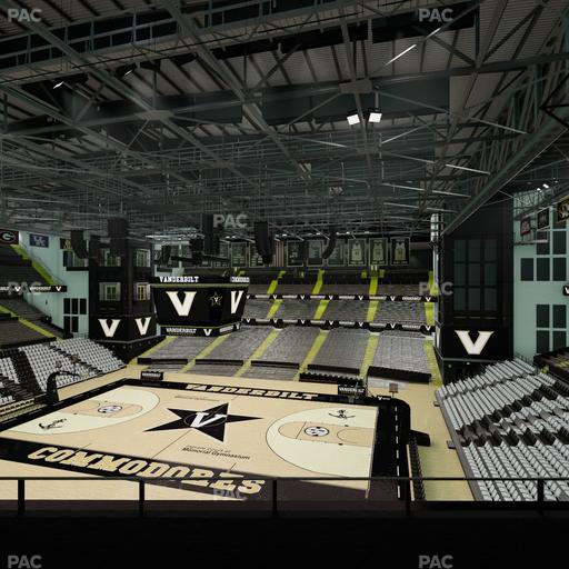 Memorial Gym - Section 3 A Seat View