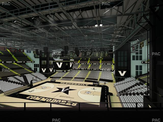 Memorial Gym - Section 3 A Seat View