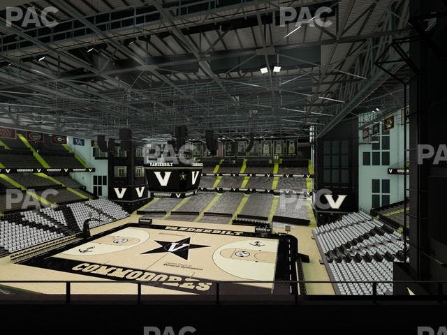 Memorial Gym - Section 3 A Seat View