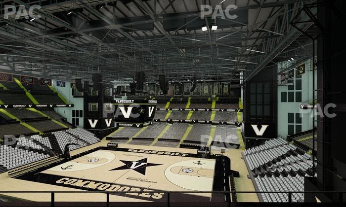 Memorial Gym - Section 3 A Seat View