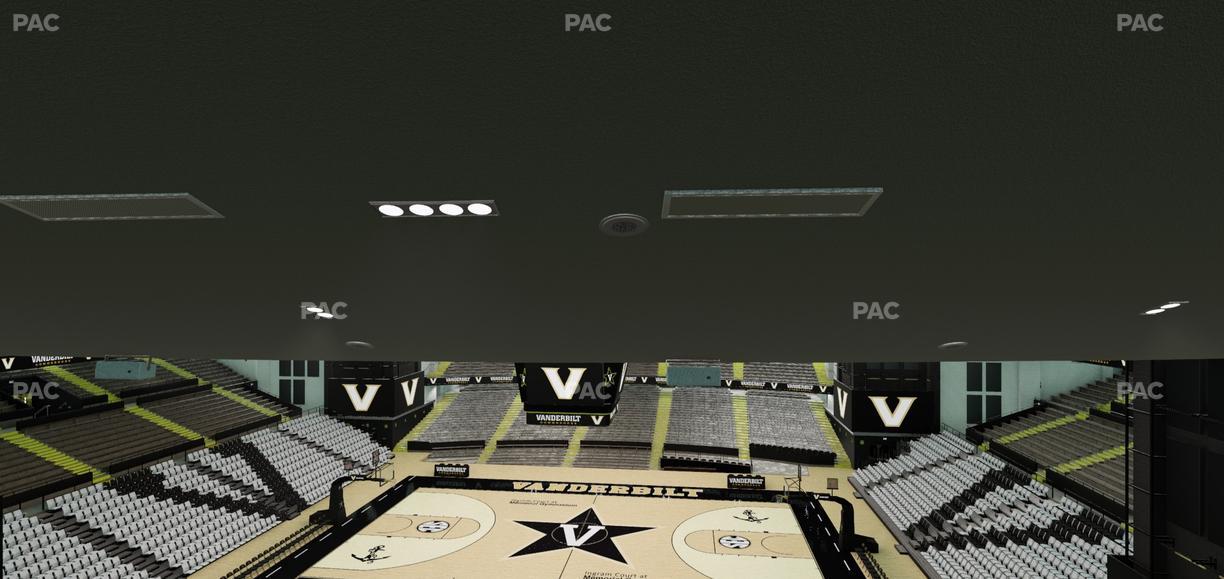 Memorial Gym - Section 3 B Seat View
