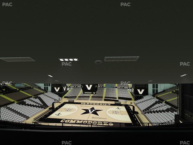 Memorial Gym - Section 3 B Seat View