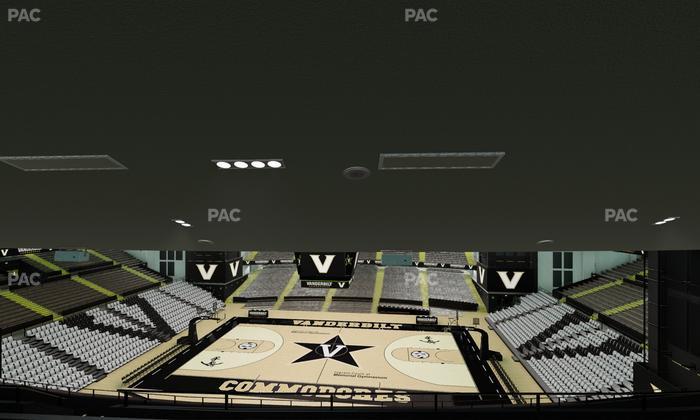 Memorial Gym - Section 3 B Seat View