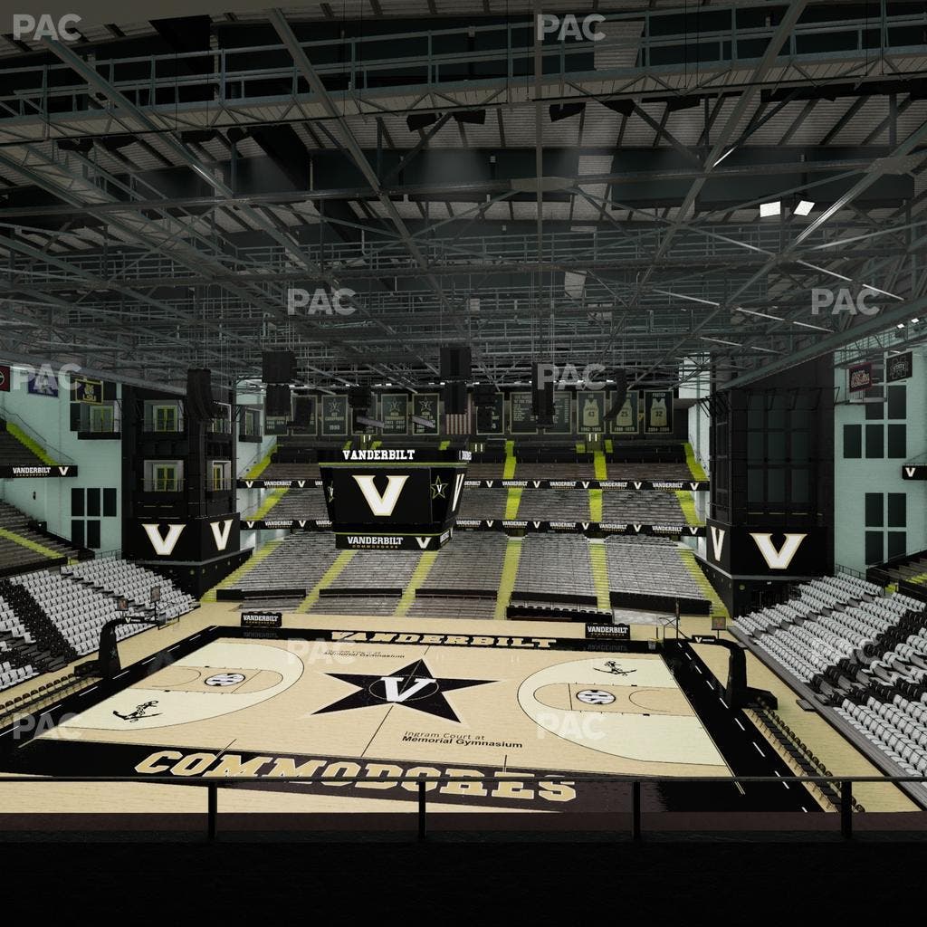 Memorial Gym - Section 3 B Seat View