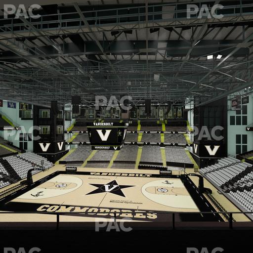 Memorial Gym - Section 3 B Seat View