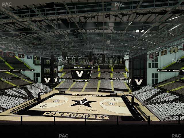Memorial Gym - Section 3 B Seat View