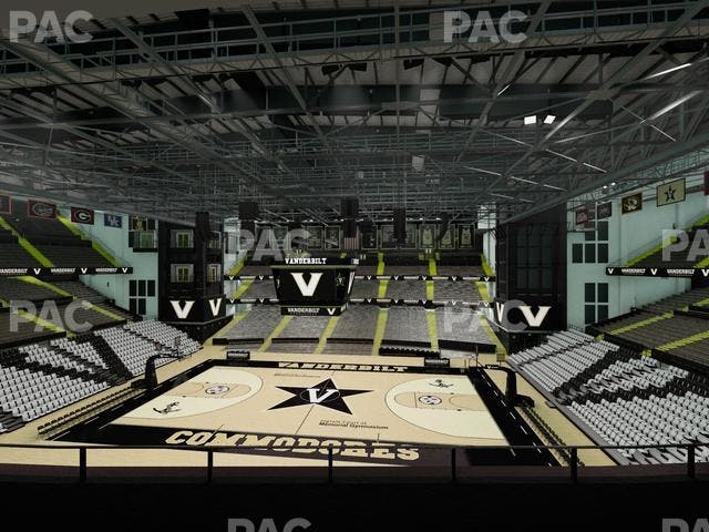 Memorial Gym - Section 3 B Seat View