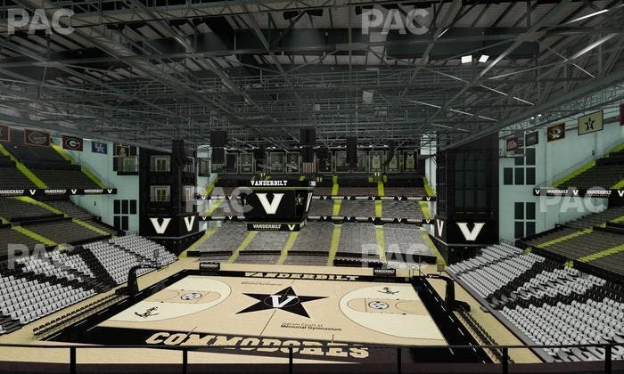Memorial Gym - Section 3 B Seat View