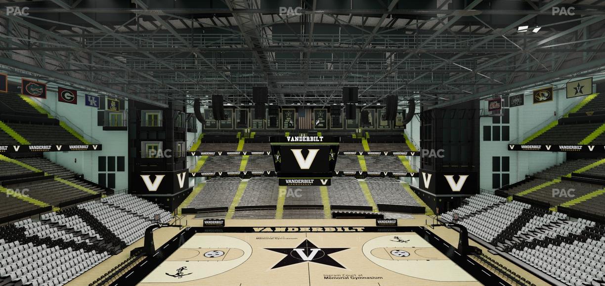 Memorial Gym - Section 3 C Seat View