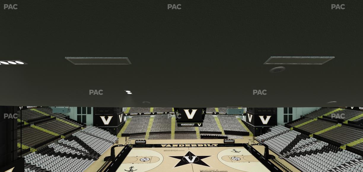 Memorial Gym - Section 3 C Seat View
