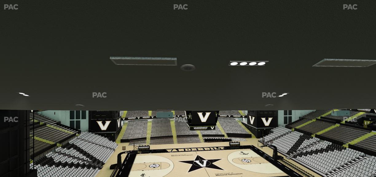 Memorial Gym - Section 3 D Seat View
