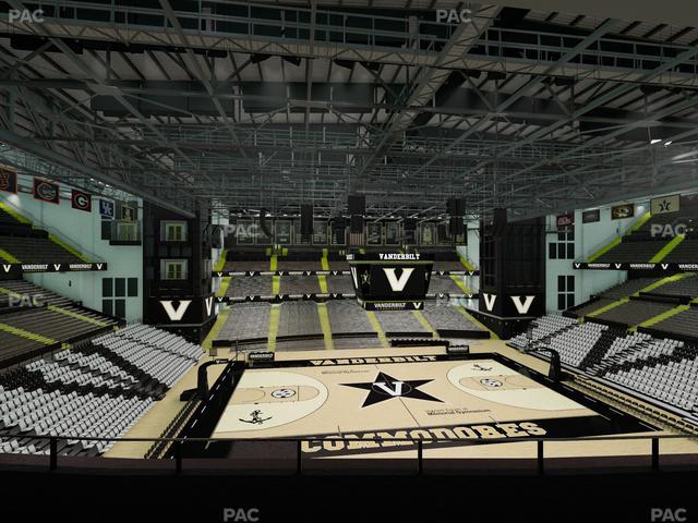 Memorial Gym - Section 3 D Seat View