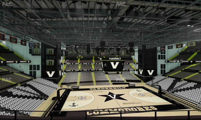 Memorial Gym - Section 3 D Seat View