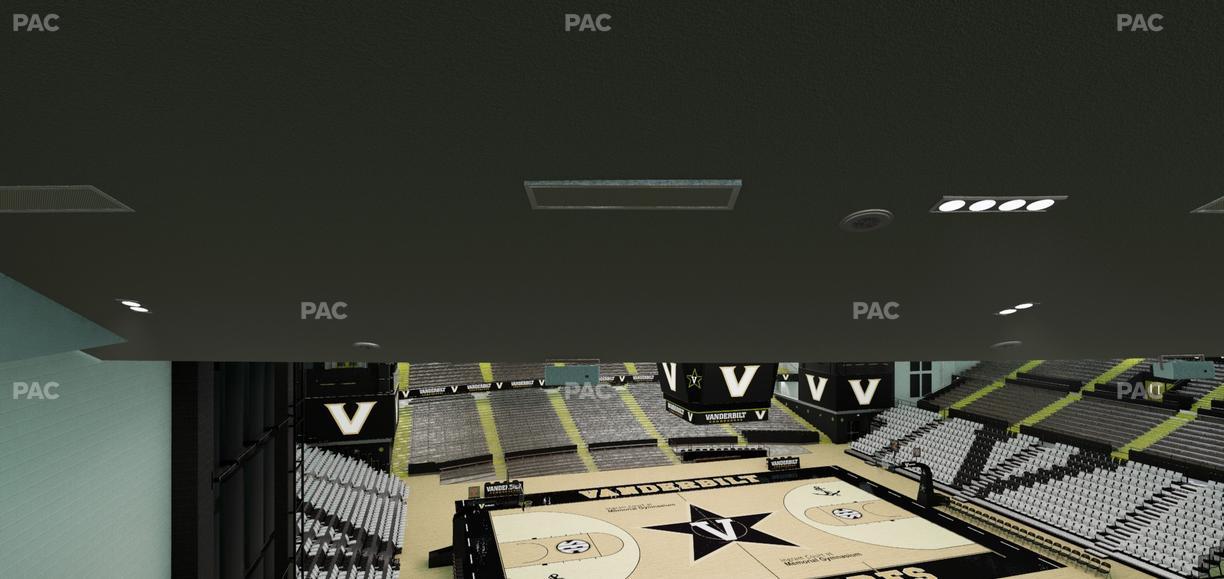 Memorial Gym - Section 3 E Seat View