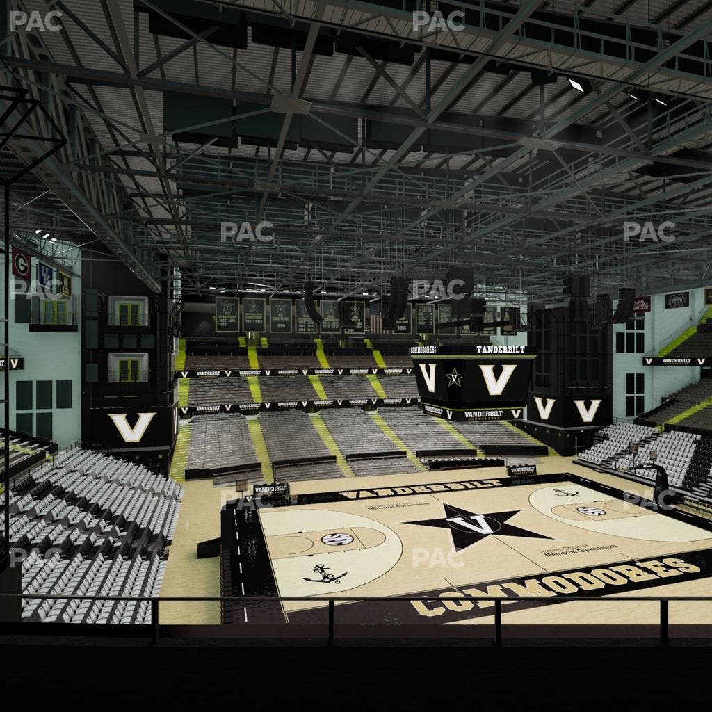 Memorial Gym - Section 3 E Seat View