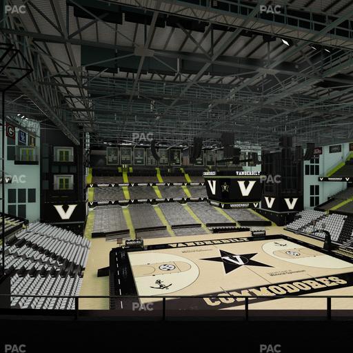Memorial Gym - Section 3 E Seat View