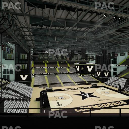 Memorial Gym - Section 3 E Seat View