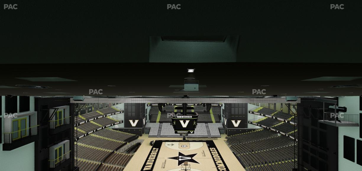 Memorial Gym - Section 3 F Seat View