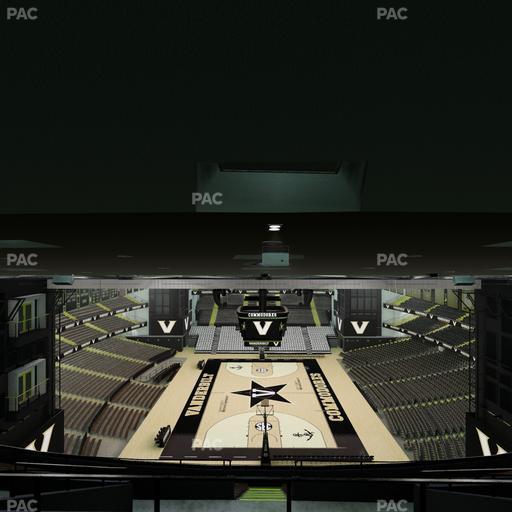 Memorial Gym - Section 3 F Seat View
