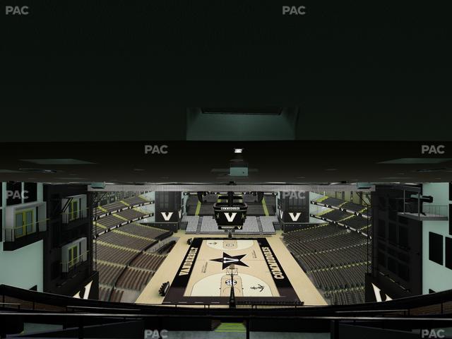 Memorial Gym - Section 3 F Seat View