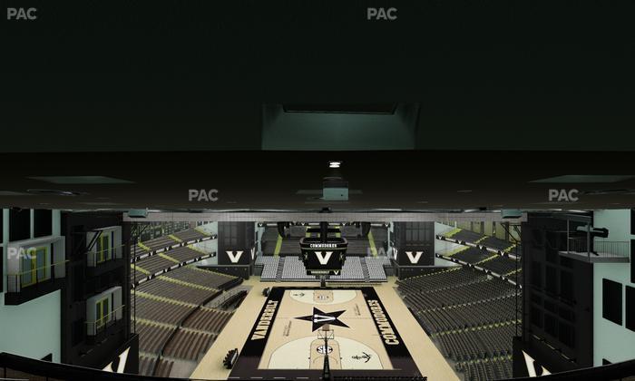 Memorial Gym - Section 3 F Seat View