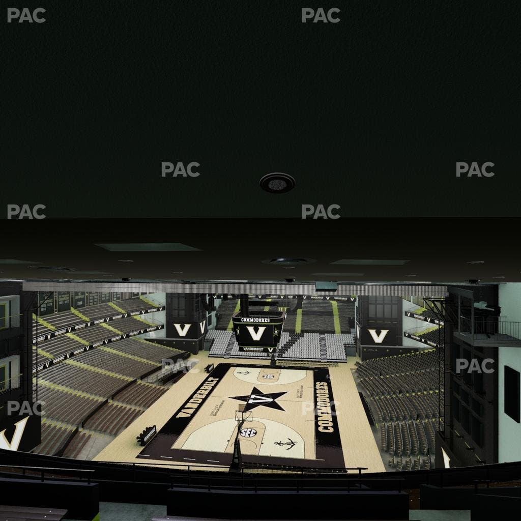 Memorial Gym - Section 3 F Seat View