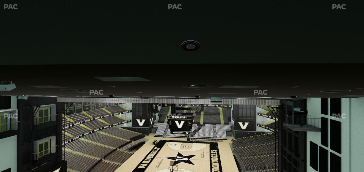 Memorial Gym - Section 3 F Seat View