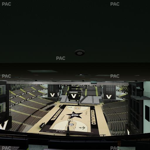 Memorial Gym - Section 3 F Seat View