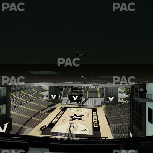 Memorial Gym - Section 3 F Seat View