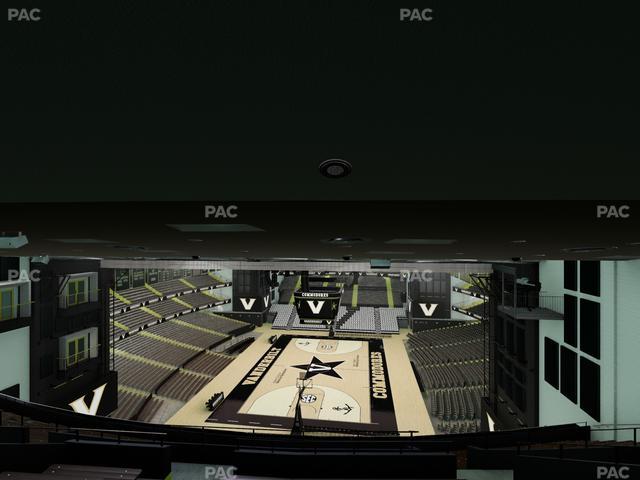 Memorial Gym - Section 3 F Seat View
