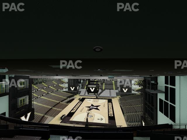 Memorial Gym - Section 3 F Seat View