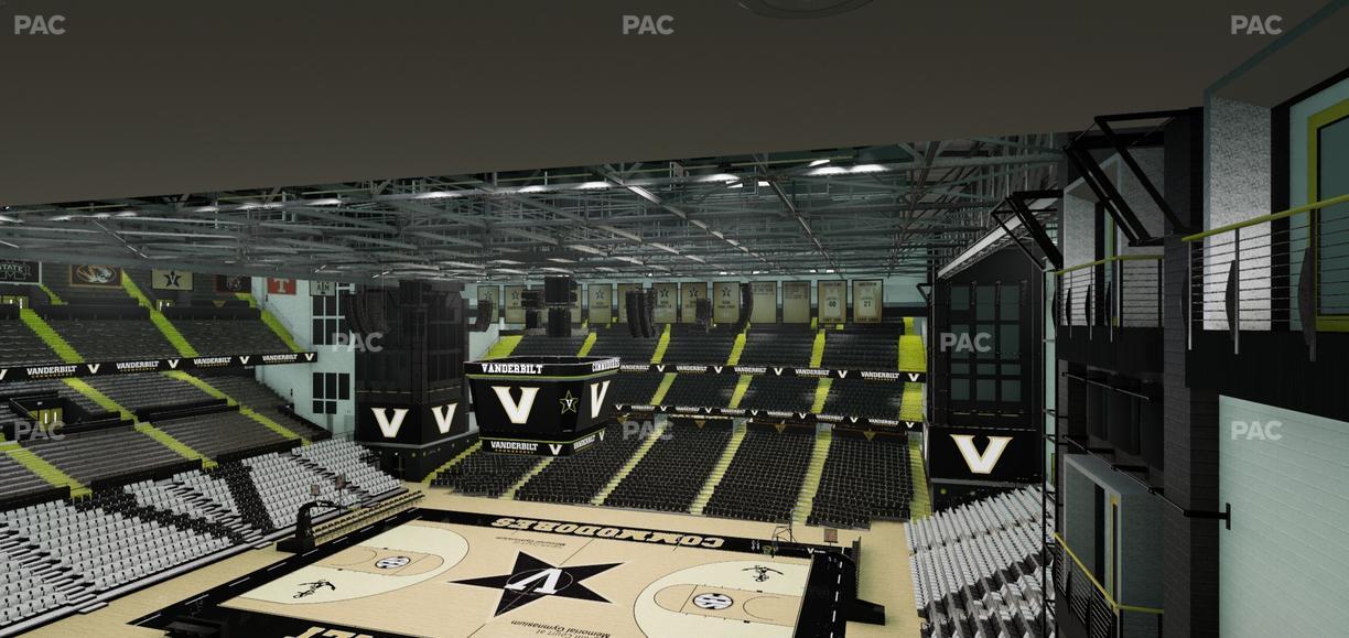 Memorial Gym - Section 3 G Seat View