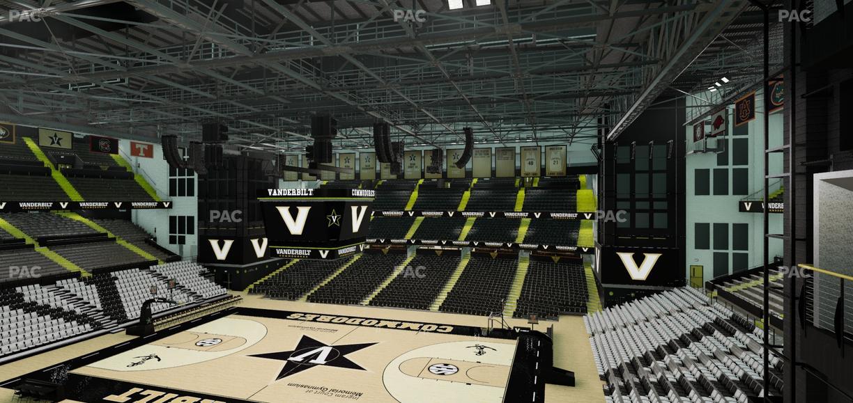 Memorial Gym - Section 3 G Seat View