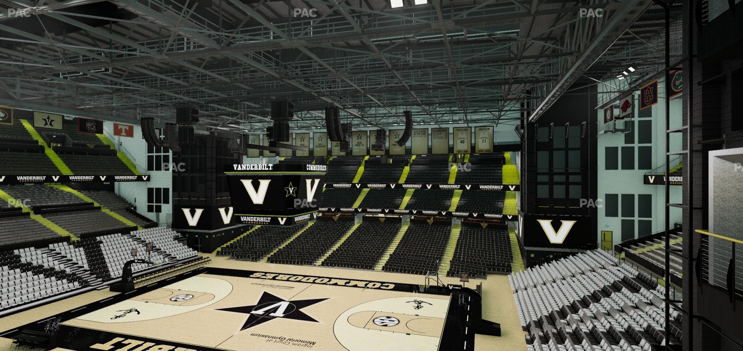 Memorial Gym - Section 3 G Seat View