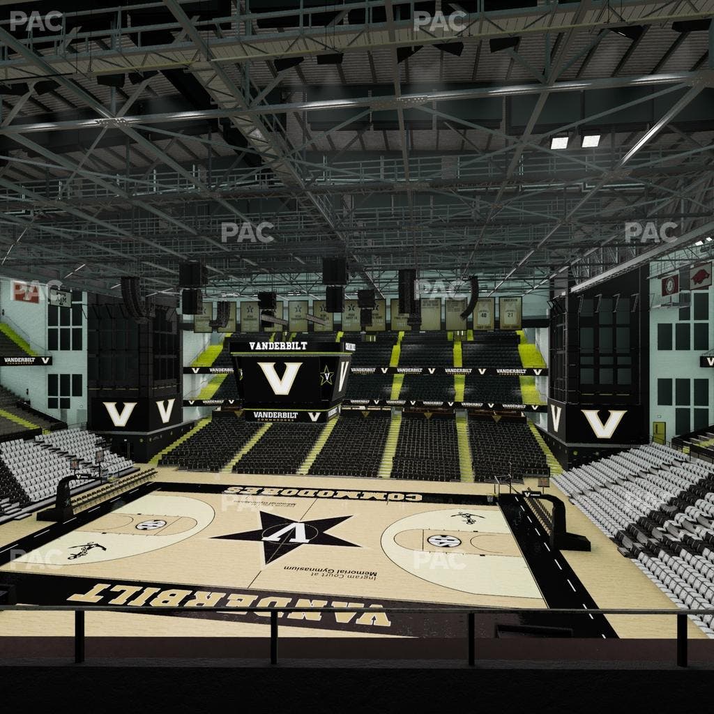 Memorial Gym - Section 3 H Seat View
