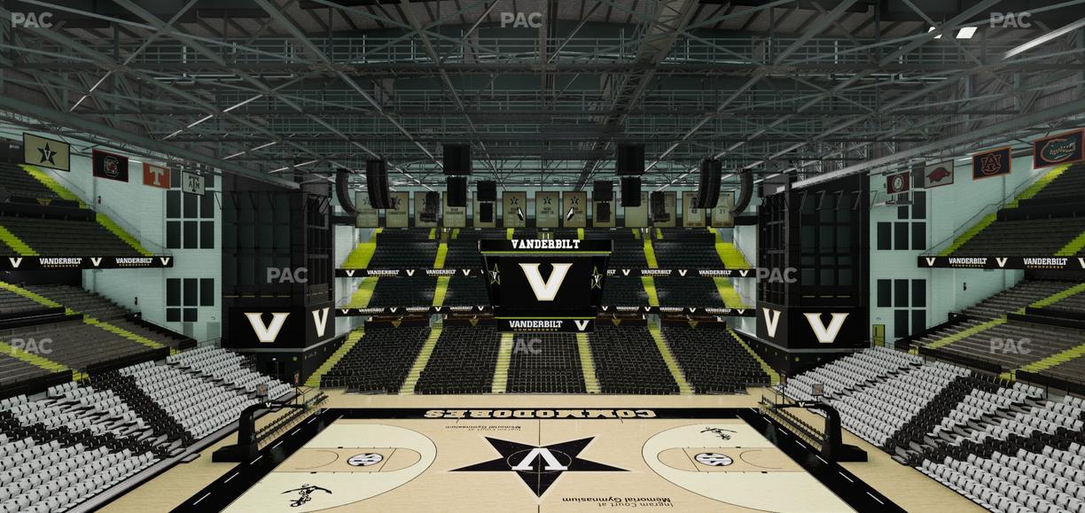 Memorial Gym - Section 3 I Seat View