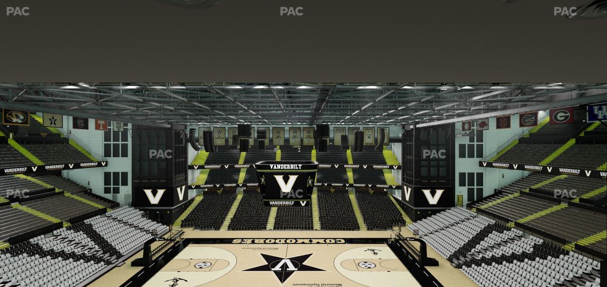 Memorial Gym - Section 3 I Seat View
