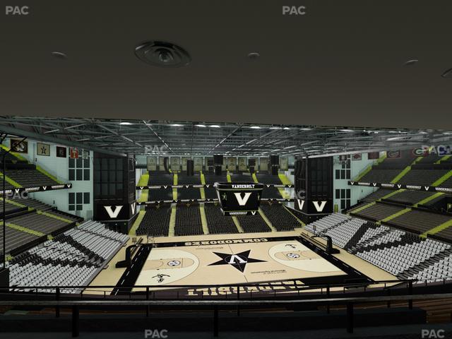 Memorial Gym - Section 3 J Seat View