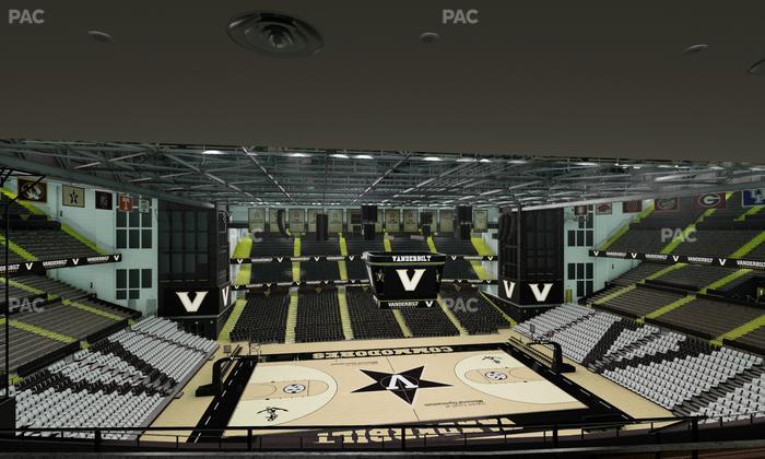 Memorial Gym - Section 3 J Seat View