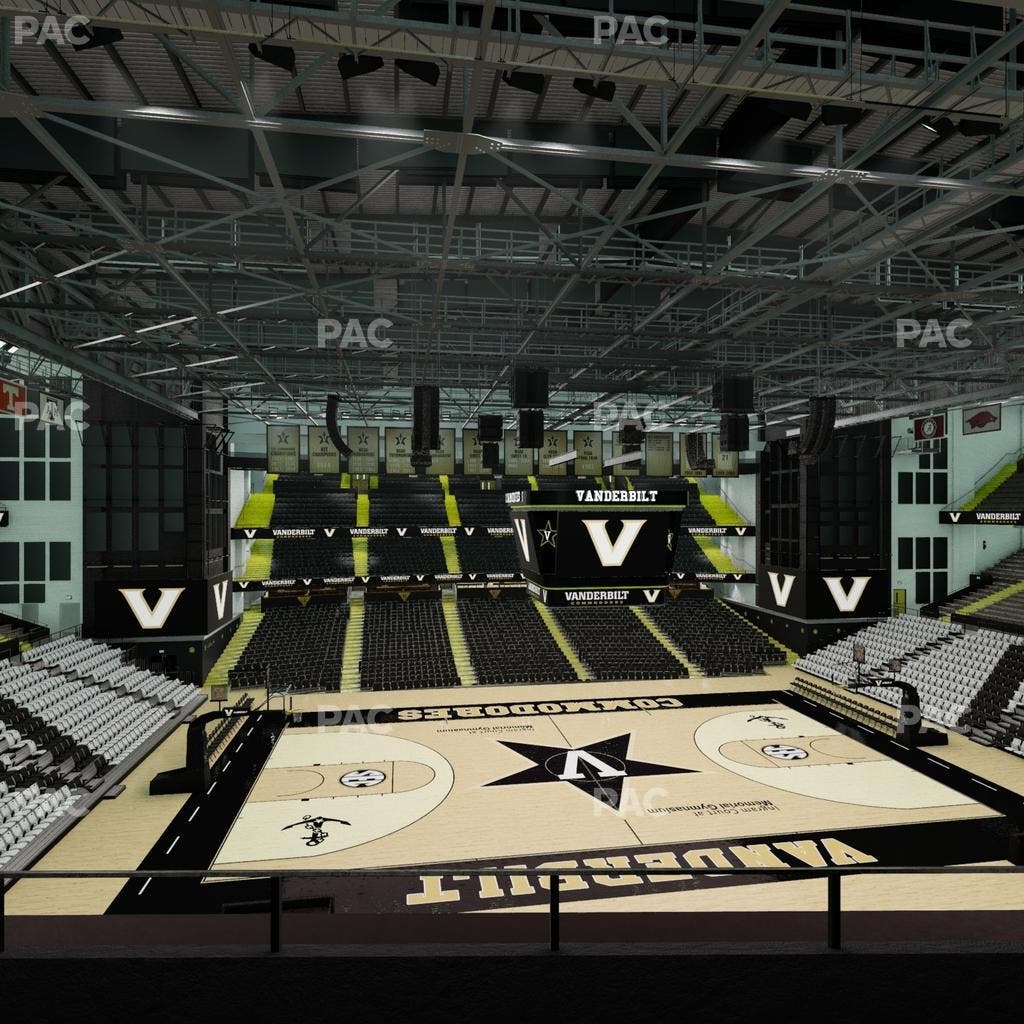 Memorial Gym - Section 3 J Seat View