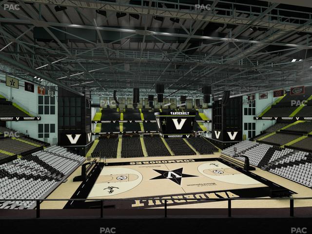 Memorial Gym - Section 3 J Seat View