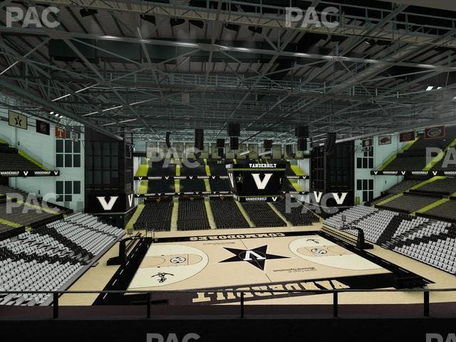 Memorial Gym - Section 3 J Seat View
